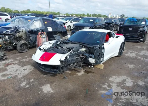 2014 Chevrolet Corvette Stingray Z51 из США, поврежденный, VIN 1G1YK2D75E5129371